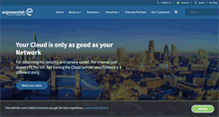 Desktop Screenshot of exponential-e.com